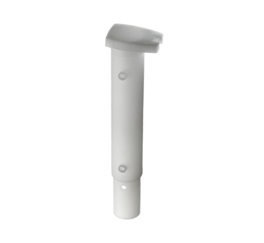 Alberts® Bodenhülse für Wäschepfähle, Kst. weiß, für Pfosten  ⌀42 mm 653903
