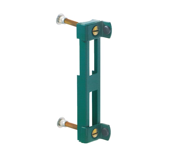 Alberts® Anschlag für Wellengittertore, verzinkt, grün Kst.b. 654009