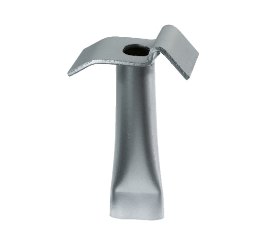 Alberts® Auflaufstütze für Wellengittertore, feuerverzinkt 654061