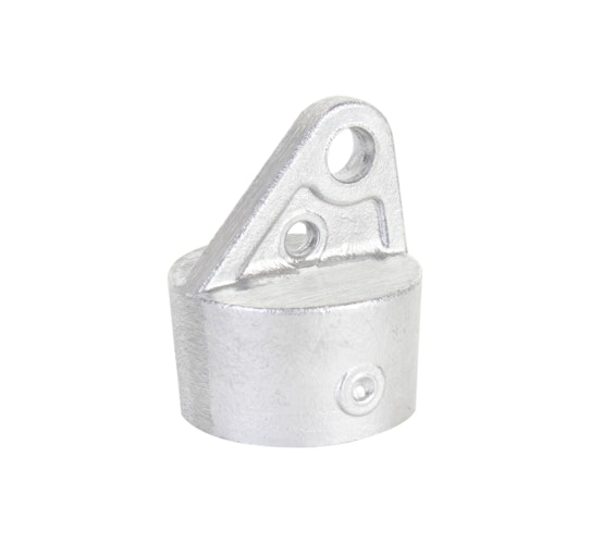 Alberts® Strebenkappe, Aluminium, für Pfosten ⌀42 mm 655013