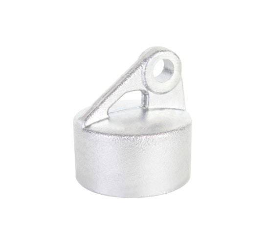 Alberts® Strebenkappe, Aluminium, für Pfosten ⌀48 mm 655020