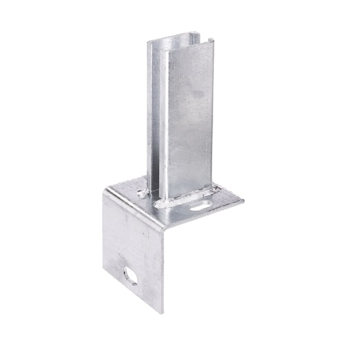 Pfostenträger L-Form fvz. für 60x40 mm