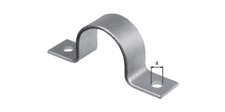 Alberts® Befestigungsbügel für Fahrradständer City und Ville, fvz, zum Aufschrauben 694869