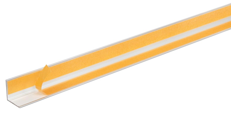 Alberts® Winkelprofil selbstklebend, Alu, Länge 1m, versch. Größen