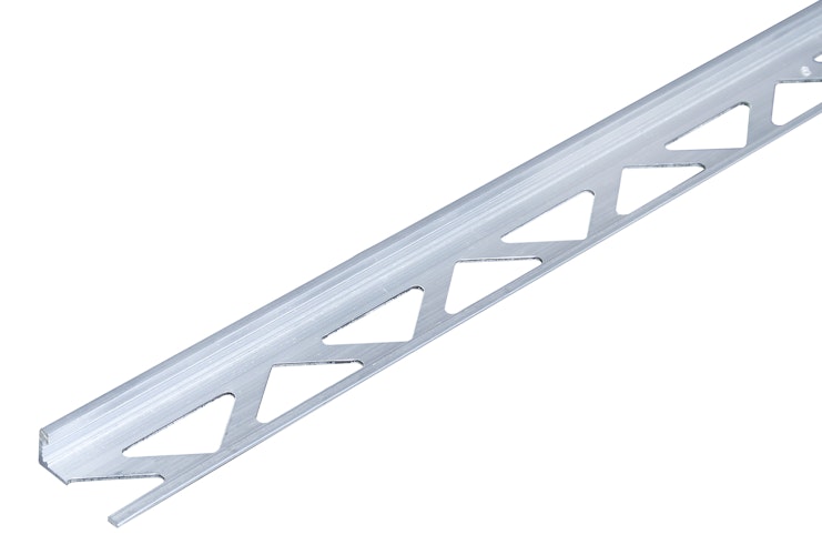 Alberts® Fliesen-Abschlussprofil, Aluminium, Breite 23,5mm, Länge 2,5m