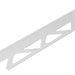 Alberts® Fliesen-Abschlussprofil, Kunststoff, weiß, Breite 23,5mm, Länge 2,5mBild