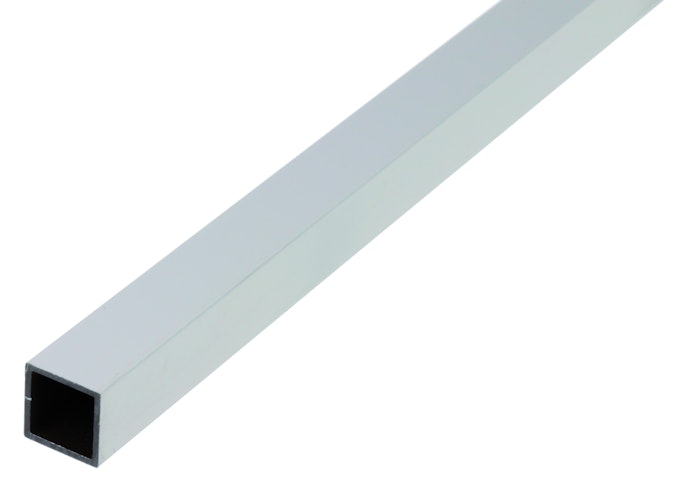 Alberts® BA-Profil, Vierkant, Alu, Länge 2,6m