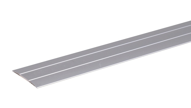Alberts® Übergangsprofil mit 2 Rillen, Alu, Breite 38 mm, Länge 0,9m