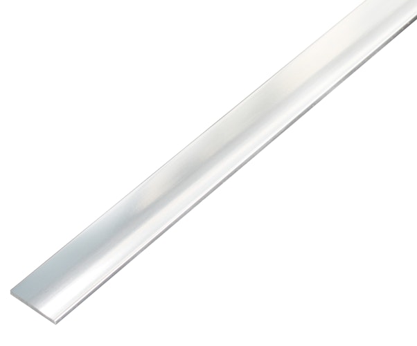 Alberts® Flachstange, selbstklebend, Alu, versch. Größen