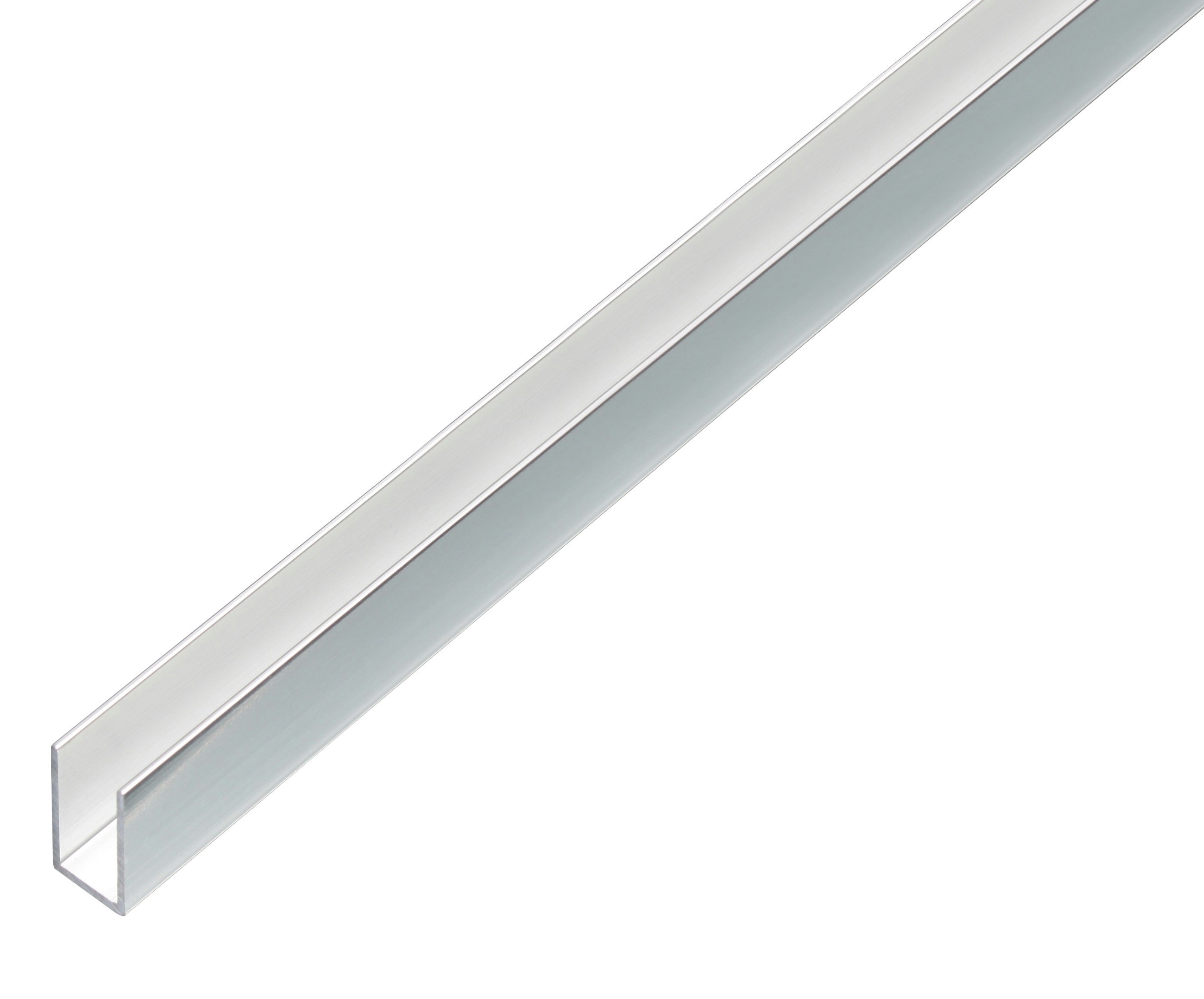 Alberts® U-Profil, Alu, chromdesign, versch. Größen