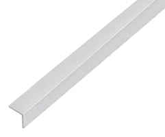 Alberts® Winkelprofil selbstklebend, Alu, Länge 1m, versch. Größen