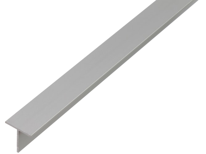 Alberts® BA-Profil, T-Form, Alu, Länge: 2,6m, versch. Breiten
