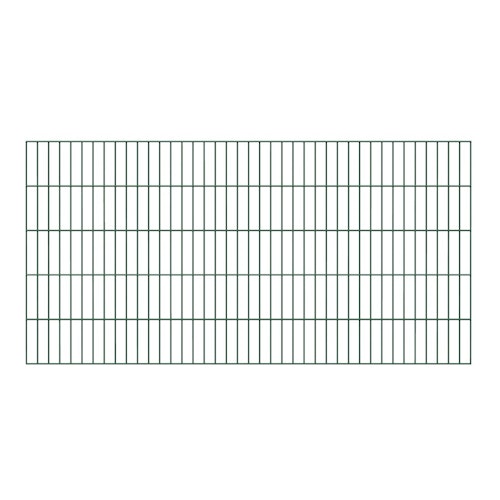 Alberts® Doppelstabmatten 6/5/6 Komplettset 2-50 Meter inkl. Pfosten mit Klemmlasche Bild