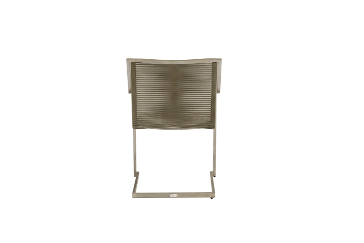 Garden Pleasure Freischwinger SIENNA, Edelstahl / Rope Khaki - Einzelstück