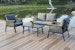 Garden Pleasure Lounge-Set DENIA, Aluminium Anthrazit / Rope / Kissen 100 % PolyesterBild