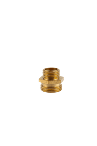Gardena Messing-Reduzier-Gewindenippel 26,5 (G3/4)-AG / 21 mm (G1/2)-AG