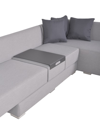 Garden Pleasure Lounge Set WELLINGTON, Aluminium / Olefin (100 % Polypropylen)