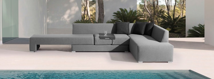 Garden Pleasure Lounge Set WELLINGTON, Aluminium / Olefin (100 % Polypropylen)