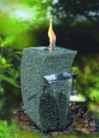Gardenforma Feuer-Wasserspielset Storm-Grey für Bioethanol