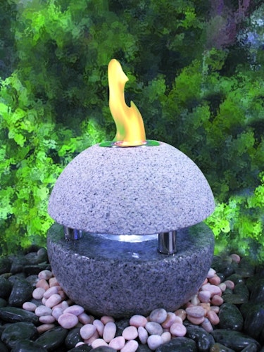 Gardenforma Feuer-Wasserspielset Sphere für Bioethanol