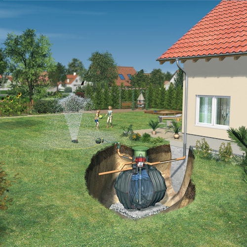 Graf Carat Komplettpaket Garten-Jet begehbar