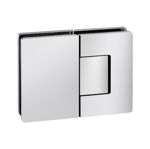 Griffwerk Pendeltürband 1.0 -Glas-Wand -Edelstahl-Optik matt 50Kg Traglast (pro Paar) -stückweise verpackt