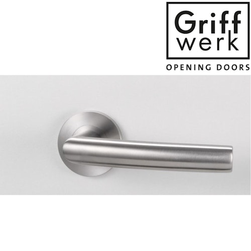 GRIFFWERK Griffgarnitur LORITA PIATTA -Edelstahl matt-AUSLAUF