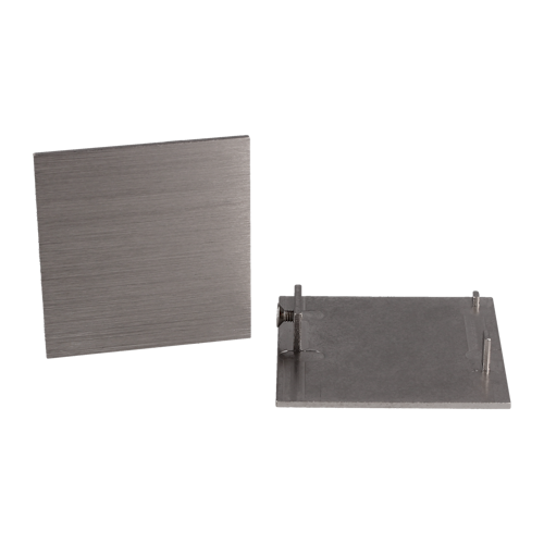 Griffwerk Endkappen-Set PLANEO 60 PRO (r/l) -Edelstahl Optik