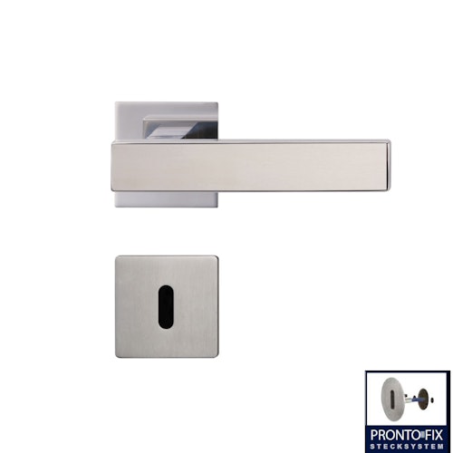Griffwerk Türgriff CUBICO PIATTA S QUATTRO - Edelstahl matt
