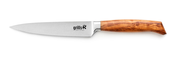 Grills.de Universalmesser mit Olivenholzgriff 15cm Bild