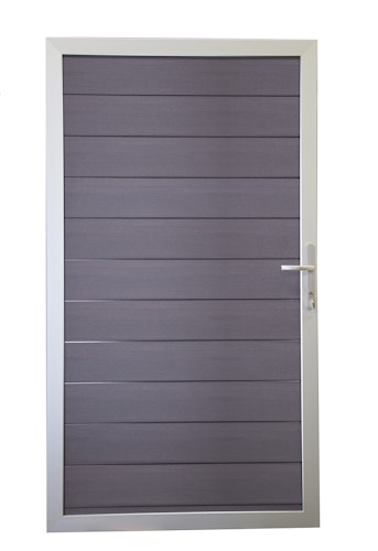 GroJa Solid Steckzaun Universal Einzeltor Sondermaß mit Alurahmen 