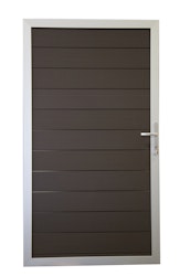 GroJa Solid Steckzaun Universal Einzeltor mit Alurahmen