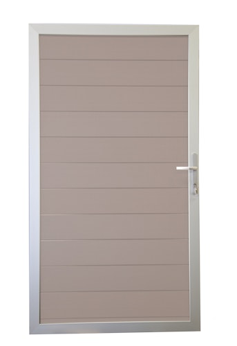 GroJa Solid Steckzaun Universal Einzeltor mit Alurahmen
