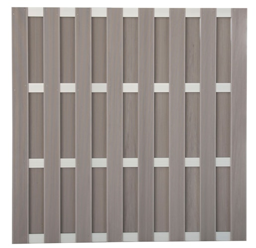 GroJa Fertigzaun Quadratisch 180 x 180 x 3,2 cm
