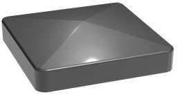 GroJa Stecksystem Alu-Pfostenersatzkappe 7 x 7Zubehörbild