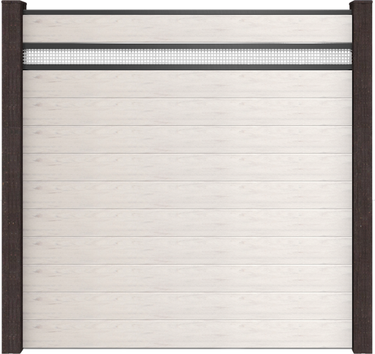 GroJa Solid Stecksystem Bausatz Quadratisch inkl. Lochblech-Designeinsatz 15cm