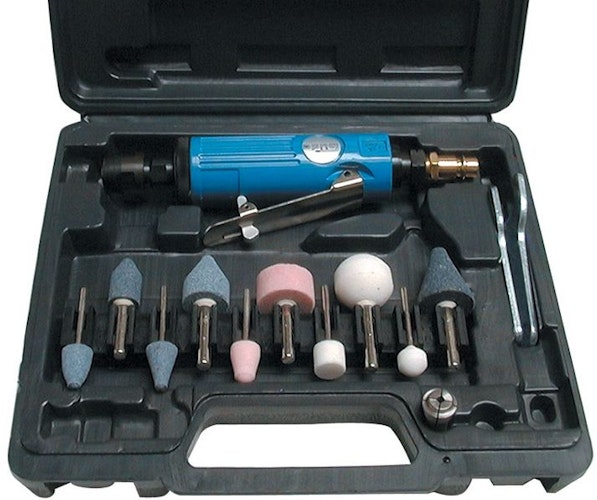 Güde Dl-Einhandstabschleifer-Set 15Tlg