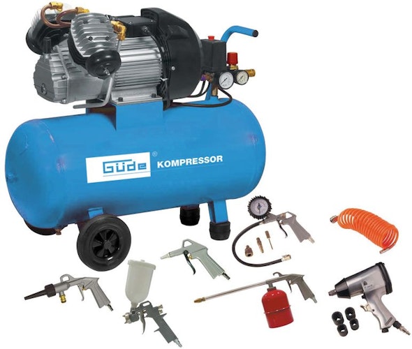 Güde Kompressorset 400/10/50 Dg 15 Tlg