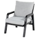 Hartman Lounge Stuhl IBIZA, Kunststoff Royal Grey / Kissen Olefin (100% Polypropylen) Light GreyBild