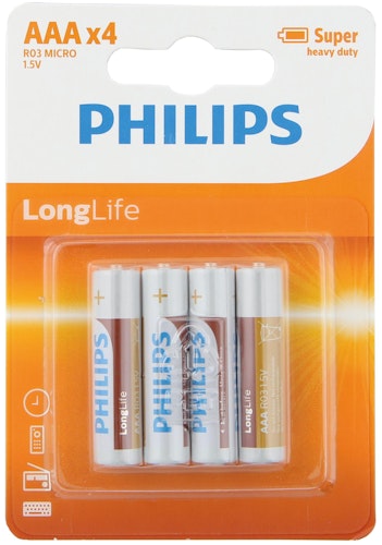 Philips Batterie Longlife