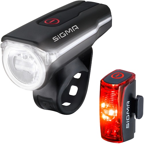 Sigma Sport Akku-LED-Leuchten-Set Aura 60 / Infinity