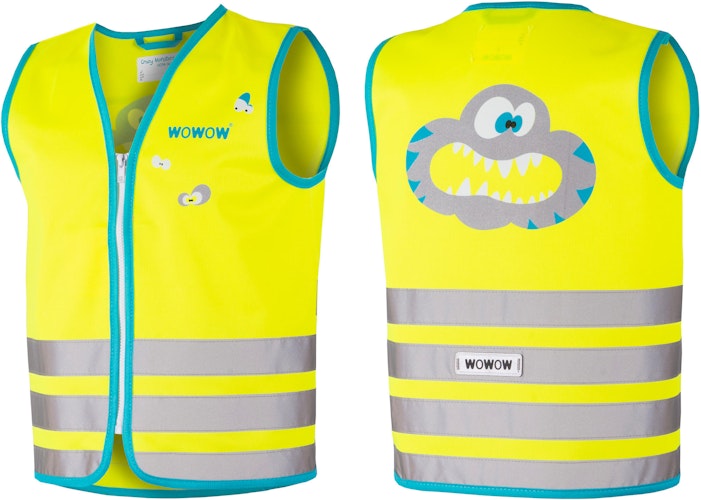 Wowow Reflex-Kinderweste Crazy Monster