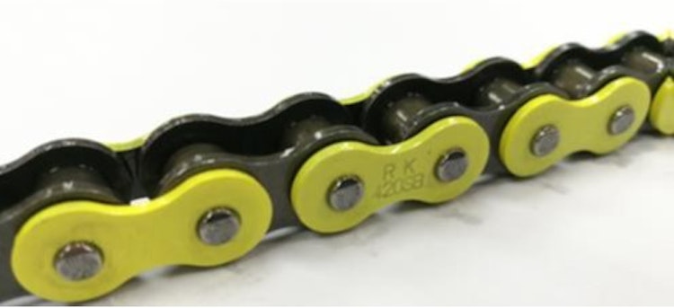 RK 520H Kette (114 Gl., gelb)