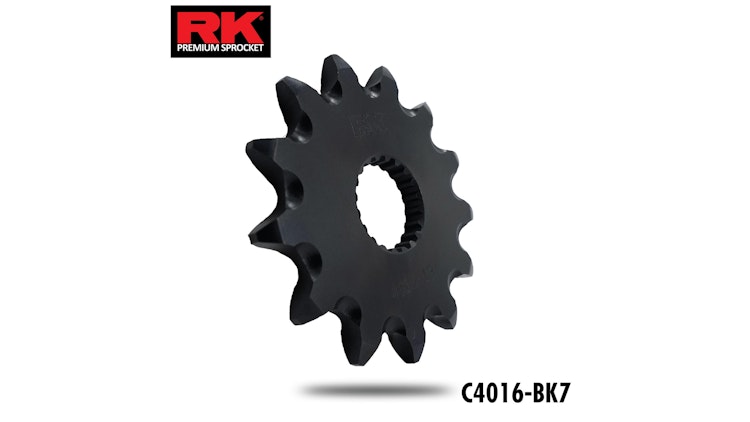 RK 4016 Antriebsritzel (13 Zähne, selbstreinigend) für Fantic XEF, XXF, XX, Yamaha WR und Yamaha YZ