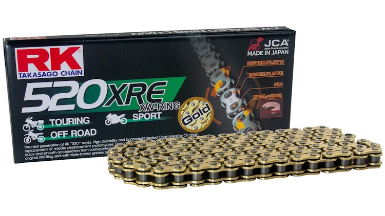 RK GB520XRE Kette 90 N Gold