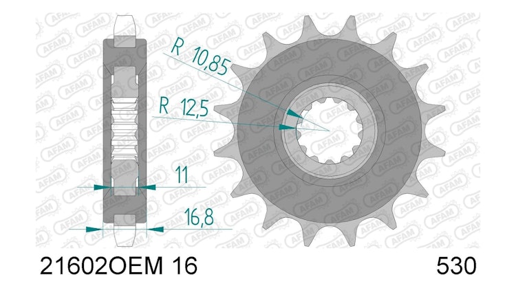 Afam Antriebsritzel 21602
