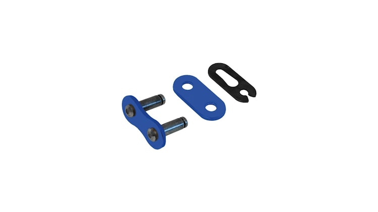 RK Kettenschloss Clipschloss blau, Kettenschloss "520MXZ4" Farbig
