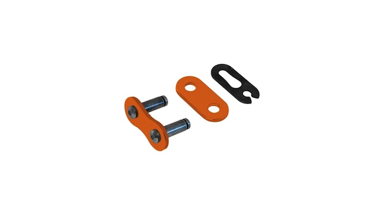 RK Kettenschloss Clipschloss orange, Kettenschloss "520MXZ4" Farbig