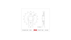 RK Antriebsritzel C5356