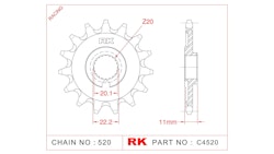 RK Antriebsritzel 4520